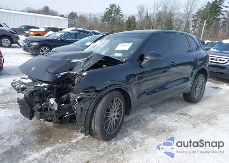2017 Porsche Cayenne Platinum Edition из США, поврежденный, VIN WP1AA2A24HKA81855